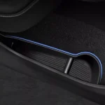 for Tesla Model Y Juniper 2025 2026 door handle storage box, Model Y front rear door storage organizer box travel accessories 3