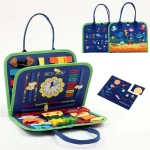 Montessori Toys Busy Board Sensory Activity Developing Board for Motor Skills Learning Board for Toddlers 5
