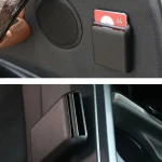 Multifunction Car Storage Box Car Seat Holder Card Ticket Storage Box Holder Car Organizer Car Interior Accessories 3