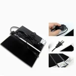 5-45W Terrarium Reptiles Heat Mat Climbing Pet Heating Warm Pads Adjustable Temperature Controller Mats Reptiles Supplies 5