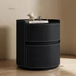 Italian Home Furniture Storage Locker Bedside Tables Dresser Night Stand for Bedroom Nightstand Aesthetic Bedside Table k 4