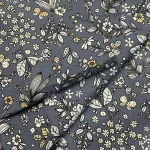 Pastoral Freshness Flowers and Plants 100% Cotton 40S Like Liberty Fabric Printed For Sewing Cloth Dress Skirt Kids  Poplin DlY 4