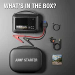 8000A Professional Heavy Duty Car Jump Starter With Air Pump Powerful Car 12V Car Battery Starter Booster Starting Device 6