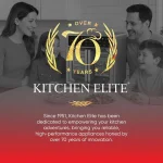 Kitchen Elite 16 Quart French Door Air Fryer Oven Family Size Countertop Convection Cooker with LED Display Stainless Steel Ide 6