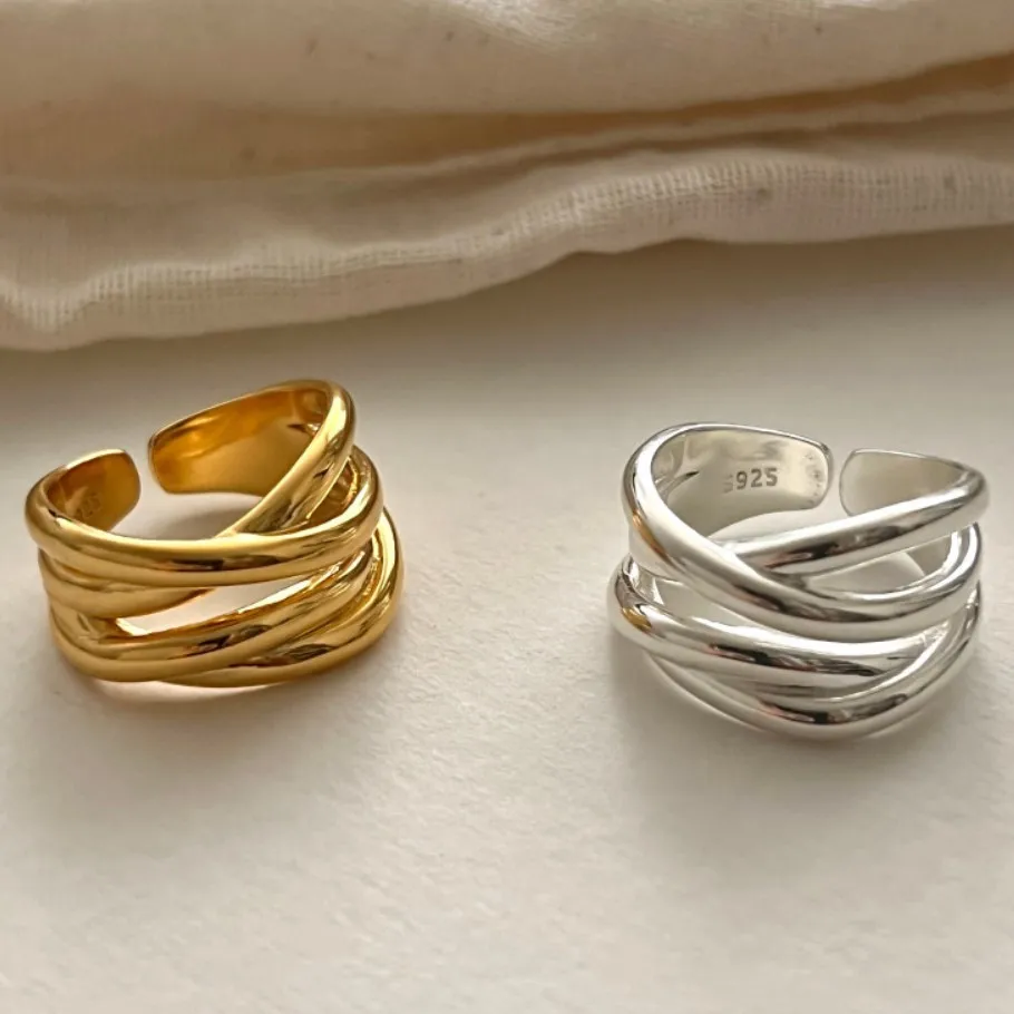 925 Sterling Silver Rings for Women Men Couple Minimalist Handmade Simple Interware Ring Party Jewelry Gift Prevent Allergy 925 Sterling Silver Rings for Women Men Couple Minimalist Handmade Simple Interware Ring Party Jewelry Gift Prevent Allergy