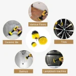 Free shipping 3 pcs/set electric scrubber drill clean brush for baseus official store car gadgets and accessories 6