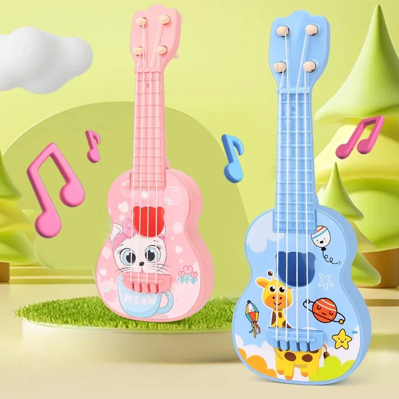 Mini Guitar Instrument Can Play Music Simulation Toy Ukulele Kids Guitar Toy Girl Boy Beginners Birthday Gift Mini Guitar Instrument Can Play Music Simulation Toy Ukulele Kids Guitar Toy Girl Boy Beginners Birthday Gift