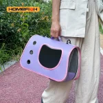 Portable Pet Carrier Bag for Small Dogs Cats Outdoor Foldable Cat Bag Breathable Cat Shoulder Bag Kitten Carrying Bag 5
