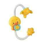 New Cute Water Spray Duck Shower Electric Bath Toy Interactive Play Game Sensory Toys for Kids Bathtime Fun Gift for Toddlers 4