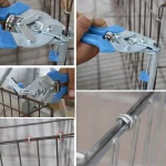 High Quality Poultry Cage Pliers Installation Clamp 600M Nails Animal wire Cages Repair Chicken Rabbit Cage Tools Tie Cage Clamp 6