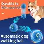 Smart Dog Toys Ball Electronic Interactive Pet Toy Moving Ball USB Automatic Moving Bouncing for Puppy Birthday gift Cat Product 2