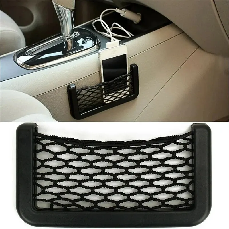 Auto Seat Side Interior Back Sundries Pocket Mesh Storage Bag Phone Net Pocket Holder Car Storage Bag Elastic Flexible Nets Auto Seat Side Interior Back Sundries Pocket Mesh Storage Bag Phone Net Pocket Holder Car Storage Bag Elastic Flexible Nets
