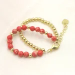 Lovely Fashion Natural Stone Bead Bracelet Baby Girls Lobster Clasp Accessories Girls Yoga Christmas Wedding Gift Jewelry Charm 5