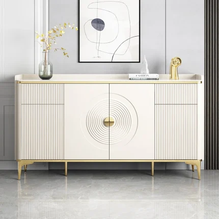 Large Household Living Room Cabinets European Metal Legs Glam Luxury Living Room Cabinets Nordic Modern Szafka Vintage Furniture