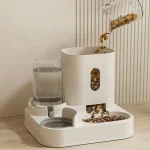 Automatic Feeder Dog Cat Food Bowl With Water Fountain Large Capacity Pet Food Storage Dispenser Container Puppy Pet Accessories 4
