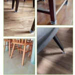 16/18/25/30mm Chair Leg Caps Rubber Feet Protector Pads Non-slip Transparent Table Covers Furniture Leveling Feet Decor 6