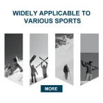 Men Black Ski Gloves Ultralight PU Waterproof Winter Warm Gloves Snowboard Male Cycling Motorcycle Riding Snow Windproof Gloves 6