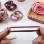 50Pcs Girls Nylon Rubber Bands Elastic Hair Bands Hair Accessories Children Ponytail Holder Headband Kids Ornaments Gift 4