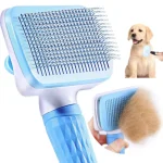 Dog Comb Pet Hair Removal Brush Cats and Dogs Special Comb Beauty Massage Self-cleaning Needle Comb Pet Supplies 3