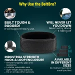 2pc/1pc New Buckle Free Waist Belts Men's Ultra-soft No Buckle Elastic Belts Fashion Comfortable  Belt Loop Buckle-Free Belt 3