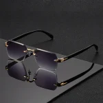 Classic Unisex Fashion Sunglasses Frameless Trendy Eyewear for Holiday Costume Suitable Best Gift for Festive Occasions 5