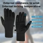 Winter Gloves Touch Screen Water Resistant Windproof Thermal for Running Ski Cycling Driving Hiking - Warm Gifts for Men Women 2