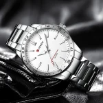 CURREN 8452 Men Ultra Thin Quartz Watch Simple Hodinky Fashion Stainless Steel Wristwatch for Male Clock Relogio Masculino 2025 5