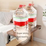 Foldable Bed Side Table Tray Organizer,Clip On Nightstand Bed Side Table Storage for Adult Kids,Bedside Shelf Desk Organizer 5