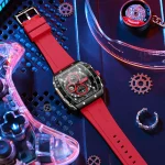CURREN Top Brand Men's Watches Luxury Square Quartz Wristwatch  Waterproof Luminous Chronograph Watch for Men Date Clock 6