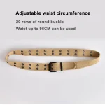 Men Belts Army Military Canvas Nylon Webbing Tactical Belt Fashion Casual Designer Unisex Belts High Quality Sports Strap 6