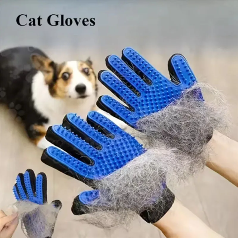 Pet Hair Glove Comb Pet Dog Cat Grooming Cleaning Glove Deshedding Hair remover Massage Brush Animal Supplies Cat Accessoies Pet Hair Glove Comb Pet Dog Cat Grooming Cleaning Glove Deshedding Hair remover Massage Brush Animal Supplies Cat Accessoies