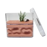 Highly Moisturizing Ant Farm Plaster Ant Nest Insect Box with Workshop Pet Anthill Castle Natural Ecological Ant House 12*6*10cm 2