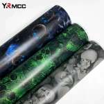 Graffiti Vinyl Wrap Car Wraps Personality Vinyl Paper for Car Wrapping Film Skull Pattern Auto Outdoor Accessories Body Covering 6