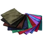 Luxury Brand Silk Scarf Women Satin Solid color Hijab Scarves Muslim Pareo Bandana Female Shawl Wrap Headband Foulard 90*90cm 6