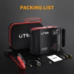 UTRAI 4 In 1 2000A Jump Starter Power Bank 16000mAh 150PSI Air Compressor Tire Pump Portable Charger Car Booster Starting Device 6