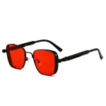 2025 Polarized Sunglasses Men High End Handsome Driving Special Anti UV High Quality Metal Punk Fashion Trends Sunglasses 6