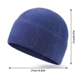 Winter Hat Polar fleece fabric Warmth Cap Hats Outdoor Running Ski Cycling Protection Tactical Windproof Hat 6