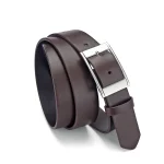 New Luxury Belt for Men PU Leather Belt Metal Pin Buckle High Quality Famous Brand Designer Waist Strap Belts for Jeans Men Belt 6