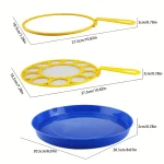 Children Big Bubbles Wand Kit Kids Toys Fancy Bubble Circle Props Parent-child Interaction Props Outdoor Playtime Birthday Party 6