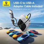Baseus Wireless CarPlay Wired to Wireless CarPlay Adapter Auto Connect Car Intelligent Systems Plug&Play Bluetooth Smart CarPlay 6