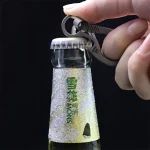 High-End Titanium Keychain Luxury Men Car Key Chain Key Ring Ultra Lightweight EDC Carabiner Holder The Best Gift For Men 4