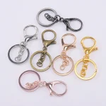 5pcs/lot Key Ring 30mm Keychain Long 70mm Lobster Clasp Key Hook Keyrings For Jewelry Making Finding DIY Key Chains Accessories 4