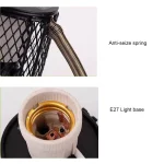 E27 Pet Heating Lamp for Turtle Snake lizard Infrared Ceramic Emitter Heat Light 100W Reptile Lamp EU Plug 6