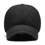 Winter Thermal Baseball Cap for Large Head - Windproof Fleece Lined Hat with Ear Covers, Unisex Cold Weather Beanie 5