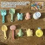 11/5/1 PCS Beach Sand Play Water Set Folding Bucket Summer Toys for Children Kids Outdoor Game Sandbox Accessories Color Random 2