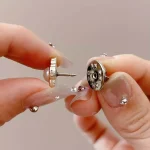 10pcs Collar Needle Buckle Fixed Pin 2025 Trendy Jewelry Gift For Women Brooch Fashion No Punching Magnetic Buckles For Shirts 3