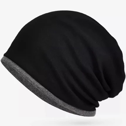 Man Winter Sports Bonnet Cap Lady Cotton Textured Striped Beanies Slouchy Style Skullies Hiphop Pile Hat Dad Warm Knitted Hats