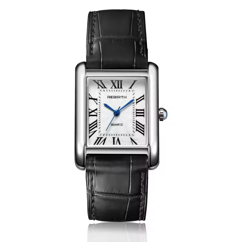 REBIRTH 002 Fashion Rectangular Women's Watch Leather Elegant and Charming Women's Brand Luxury Quartz Watches relojes de mujer REBIRTH 002 Fashion Rectangular Women's Watch Leather Elegant and Charming Women's Brand Luxury Quartz Watches relojes de mujer