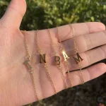 1pc Letter Shape Beads Thin Chain Bracelet, Simple Minimalist Hand Chain Unisex Jewelry Decoration 5