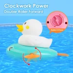 Baby Bath Toy, Bathing Cute Ducks, piglets cows Swimming Water Spraying Clouds Shower Bath Toy For Kids Water Playing Toy 6